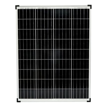 Panou solar 100W fotovoltaic monocristalin cablu 70 cm cu conector MC4 760x680x30mm
