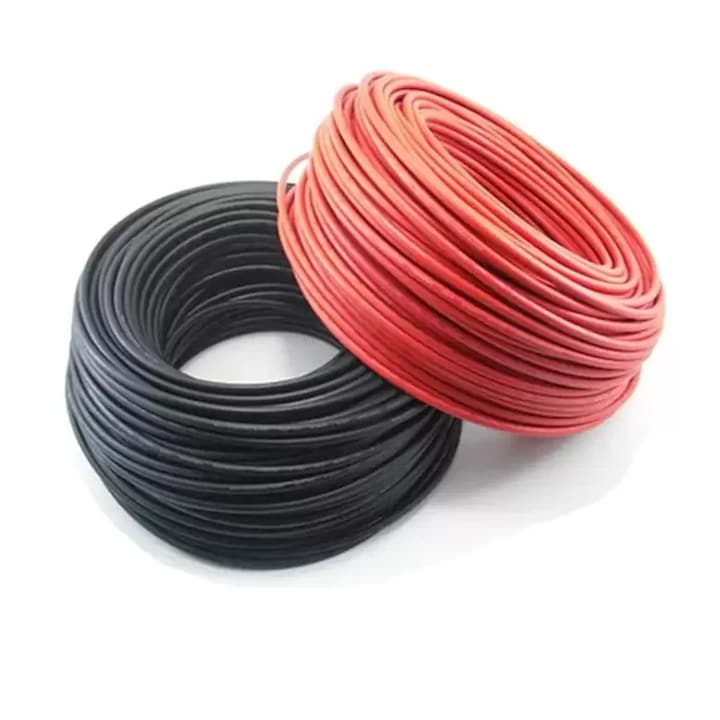 Pachet cablu solar 4mm - 10 metri rosu si negru