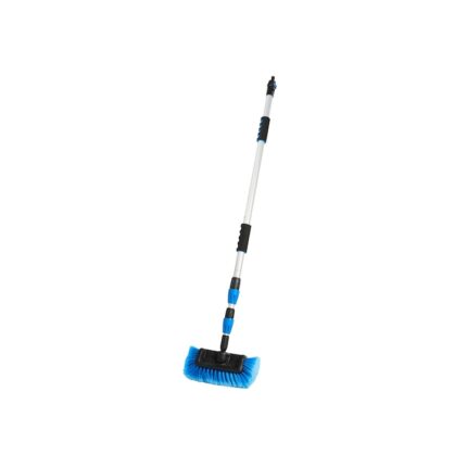 Set pentru curatarea panourilor fotovoltaice, maner telescopic, 1.3 - 3 m, Geko G73881