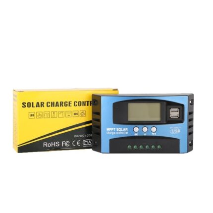Controler Solar, MPPT / PWM 100A cu Ecran LCD, Dual USB si Protectie Inteligenta