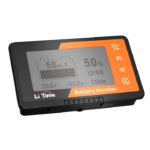 Kit monitorizare baterie LiTime, 8V-120V 500A, ecran LCD cu iluminare, alarma sonora, 100x61x18mm