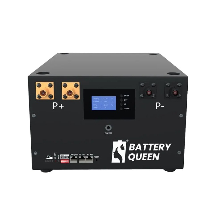 Kit Baterie LiFePO4 48V 105AH cu BMS Inteligent, 5KW, Multicolor
