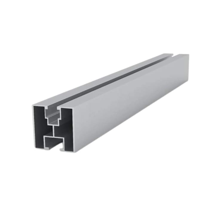 Set 4 bucati sina profil aluminiu montaj panouri fotovoltaice 40x40x2.40 m