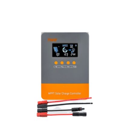 Controler de Incarcare Solar, PowMr, Tehnologie MPPT, Argintiu, 60A