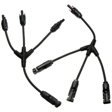 Set Mufa mama-tata MC4 tripla split T Y conector pentru paralel