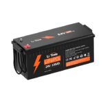 Baterie cu litiu LiFePO4, LiTime, Multifunctionala, 24V, 100Ah, Negru