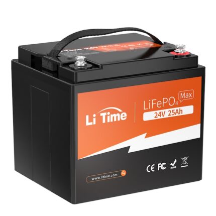 Baterie LiFePO4, Litime, Litiu,24V 25Ah，1280W 2C descarcare