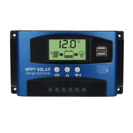 Controler pentru panou solar MPPT, Pro Sun, Ecran LCD, 12/24 V, 60 A