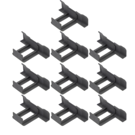 Cleme Drenaj pentru drenarea apei de pe panourile solare, clipuri pentru curatarea modulelor PV, cleme pentru ghidarea apei pe panourile fotovoltaice Accesorii Panouri Fotovoltaice, auto-eliminare a apei stagnante, 40mm, 10 bucati