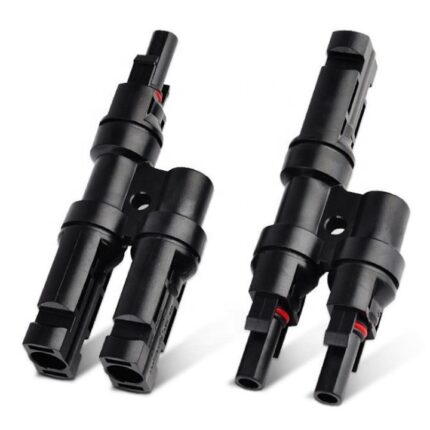 Set Conector Spliter MC4 T Mama - Tata pentru Cablu Solar 4-6 mm