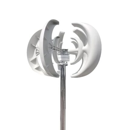 Turbina Eoliana Verticala, 3000W, Controler MPPT, 48V, Alb, 220V