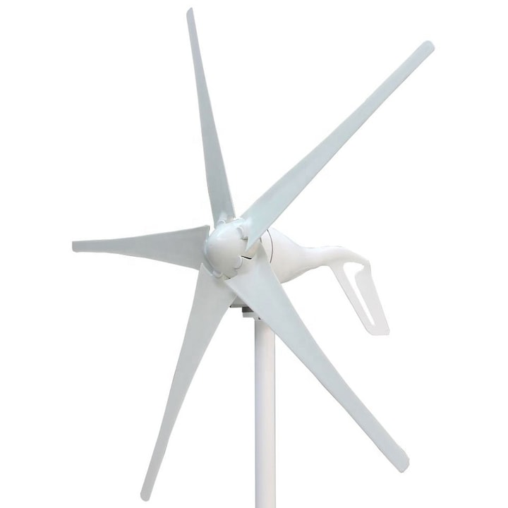 Turbina Eoliana, Controler MPPT, 3 Lame, 800W, Alb