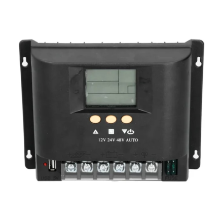Controller tensiune panou solar 60A, 12/48V, afisaj LCD, MPPT