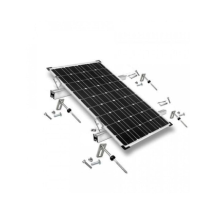 Kit structura montaj 1 panou fotovoltaic acoperis metalic