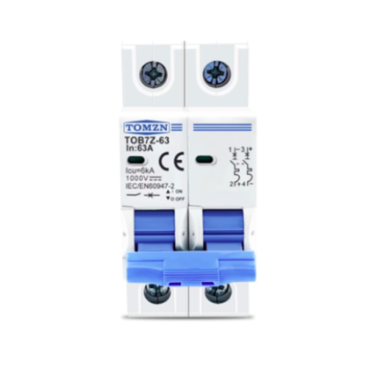 Siguranta automata curent continuu 2P DC, 1000V, 25A, MCB