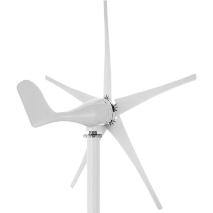 Turbina eoliana, Fltxny, 1000 W, 8 lame, 24 V, cu controler MPPT, alb