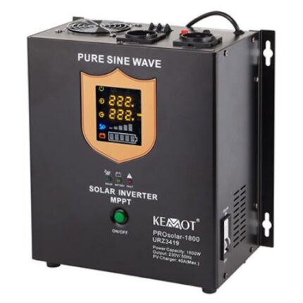 Invertor Solar 1800w Prosolar-1800 Kemot, pentru energie solara si retea, eficient si puternic