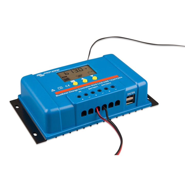 Controler solar Victron Energy BlueSolar PWM-LCD&USB 12/24V-30A
