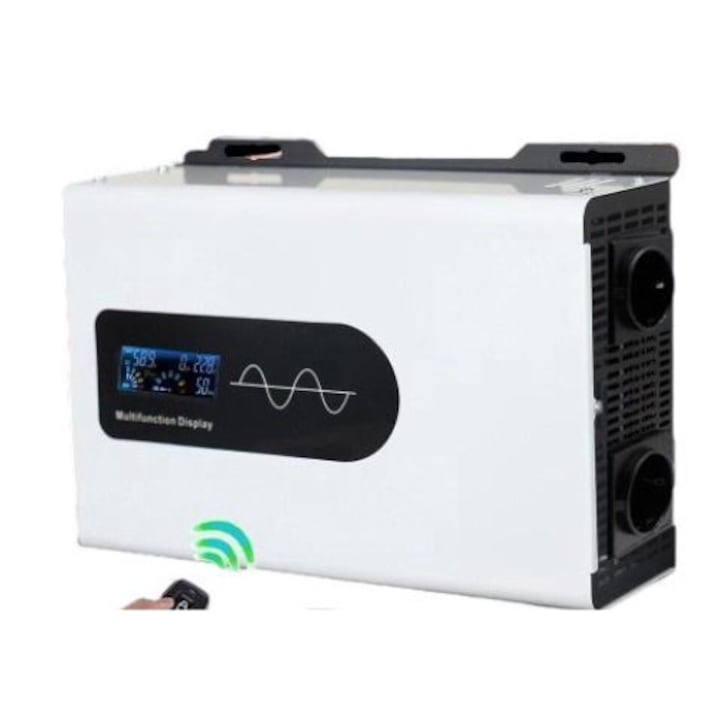 Invertor de tensiune unda sinusoidala pura Tovbmup, 8000W-12000W Max, 12V/24V/48V - 230V, multicolor