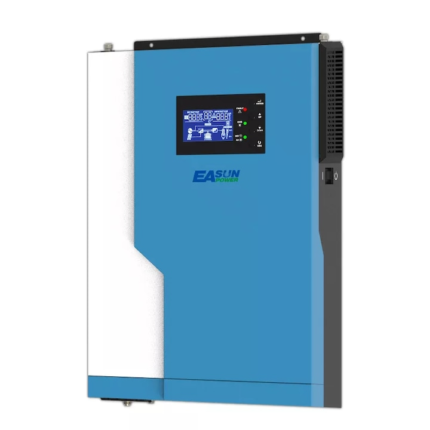Invertor EASUN SML 3.5 KW sinus pur 24V cu regulator MPPT 100A si modul WIFI pentru monitorizare inclus, off-grid, panouri fotovoltaice, kit solar