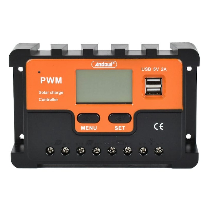 Controler de incarcare Andowl QKZ040 40A 12/24V PWM