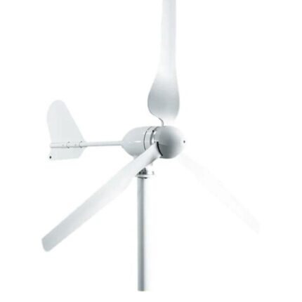 Turbina eoliana 6000W, 48V, 3KW, 3 pale, protectie IP68, alb