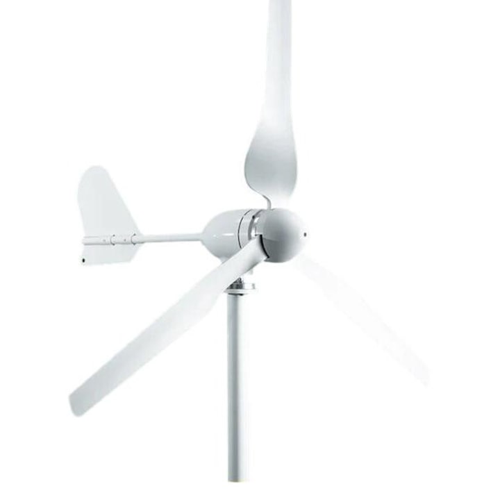 Turbina eoliana 6000W, 48V, 3KW, 3 pale, protectie IP68, alb