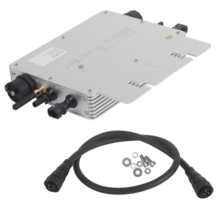 Invertor solar conectat la retea, 700 W, Gri