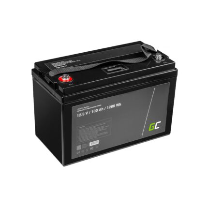 Acumulator LiFePO4 100Ah 12.8V 1280Wh litiu-fier-fosfat Baterie Green Cell