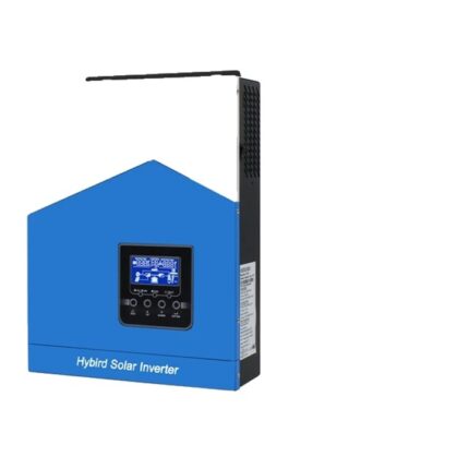 Invertor solar hibrid, IEasun, unda sinusoidala pura, alb-albastru/gri