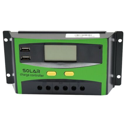 Regulator tensiune pentru panou solar 20A 48V 2X port USB BK87459