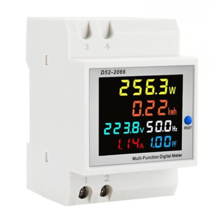 Contor energie monofazat, Chucai, 6 in 1, LCD HD, 40-300V, 100A