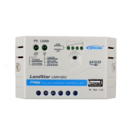 Controler PWM incarcare panou solar LS0512EU 12V 5A