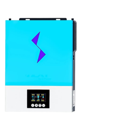 Invertor solar, hibrid, 6.2KW, 220VAC, 48VDC, 120A MPPT, wifi