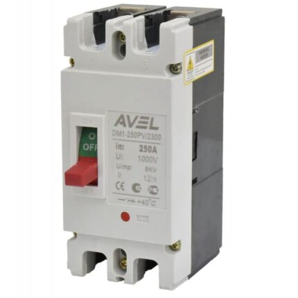 Intrerupator Automat tip USOL 250A, DC 12-48V, MCCB 250A / 1000V DC
