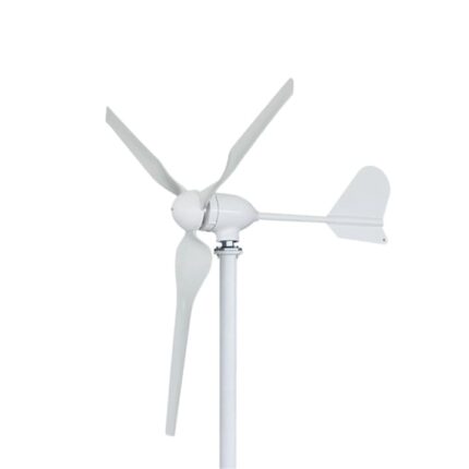 Kit constructie turbina eoliana, 3 lame, ajustabila, 400W, alb
