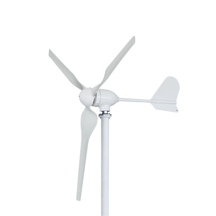 Kit constructie turbina eoliana, 3 lame, ajustabila, 400W, alb