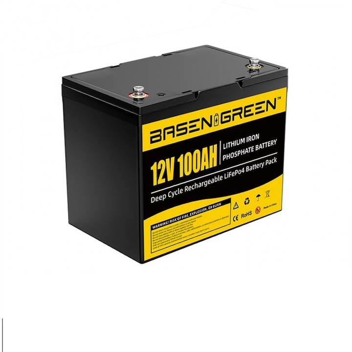 Baterie Acumulator fotovoltaice Basen Litiu LiFePo4 12V 100Ah 4000 cicluri incarcare