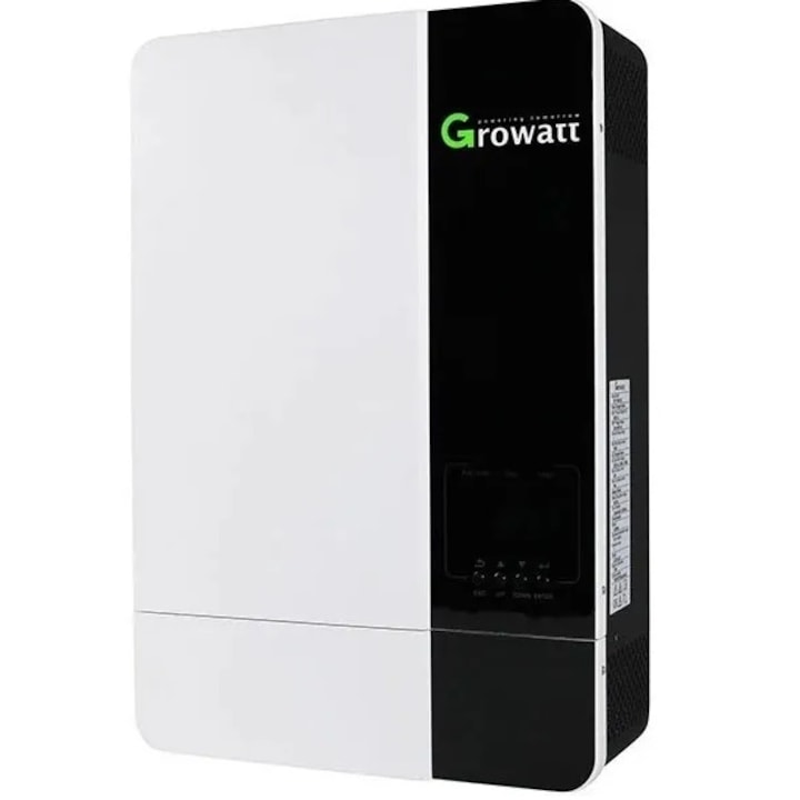 Invertor solar, Off-Grid SPF 5000ES 5Kw cu regulator MPPT 100A, PV input 450V Modul WIFI inclus