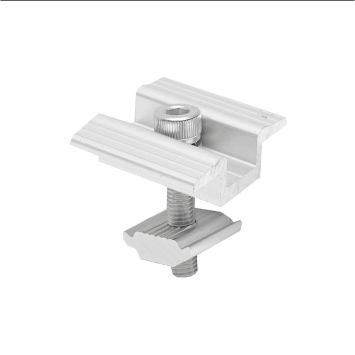 Clema Mijloc 30 mm pentru Fixare Panouri Fotovoltaice