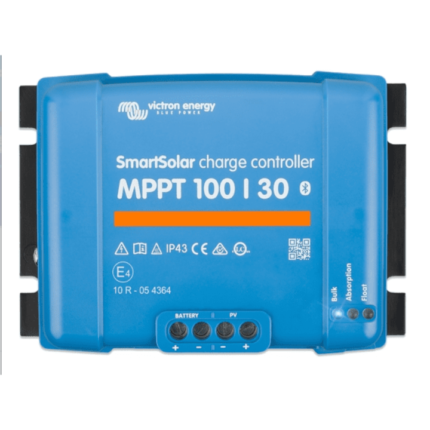 Incarcator Solar 12V/24V 30A Victron Energy SmartSolar MPPT 100/30