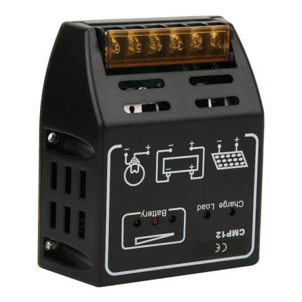 Regulator solar, 12/24V, 20A, Negru
