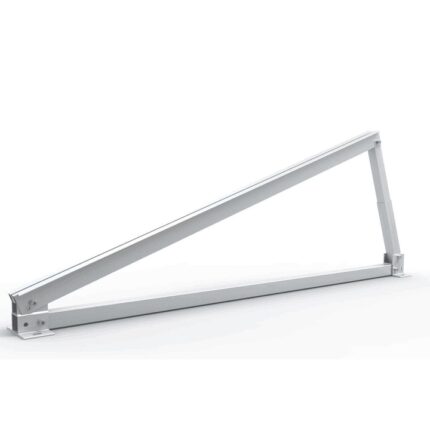 Structura aluminiu cu montaj balast pentru panou solar reglabil SUD, 17-30°, ECO