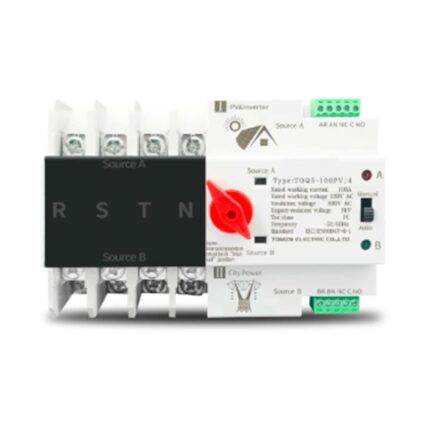 Comutator de transfer automat 4P 125A ATS pentru panouri fotovoltaice