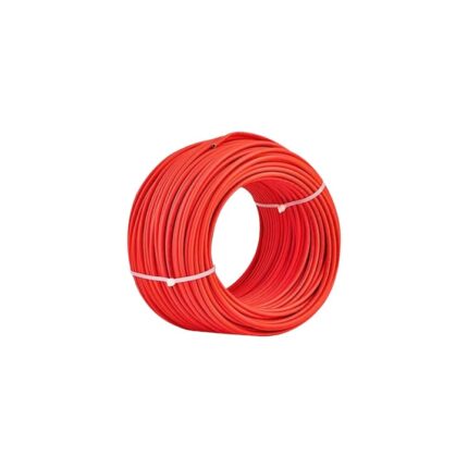Cablu panou solar sau prelungire panou solar 6mm, culoare rosu, cu protectie UV, ignifug, 1m