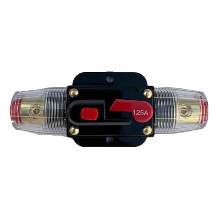 Siguranta automata de curent continuu, intrerupator automat 125A, auto, resetare manuala
