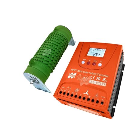 Controler de Incarcare Hibrid Vant-Solar, 3000W, MPPT, 800W Vant 800W Solar, Auto 24V 48V, Ecran LCD