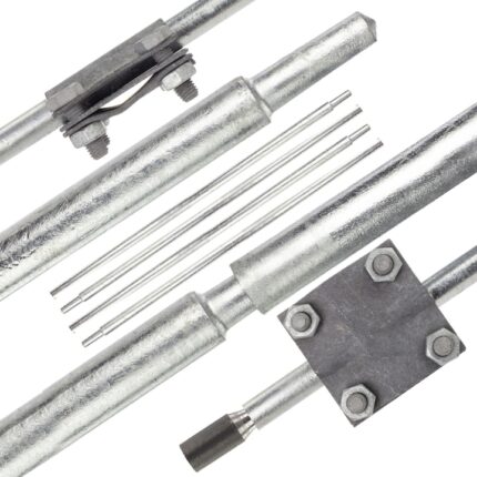 Electrod de impamantare pentru sistem fotovoltaic 6m (4x1.5m) prin bataie