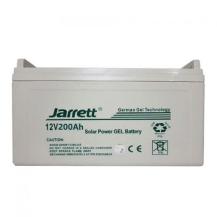 Acumulator Solar gel, Jarrett, 12 V, 200 AH