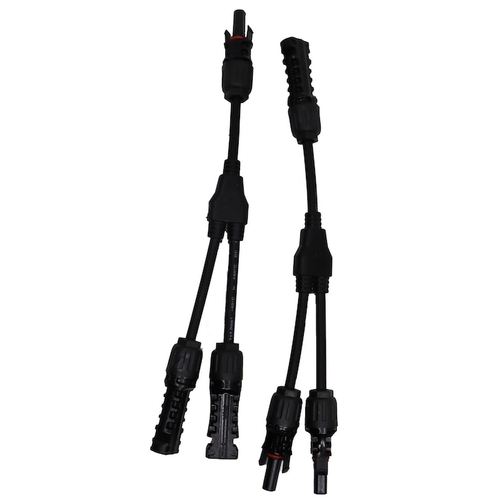 Set conectori MC4, "Y 2 in 1"pentru Panouri Solare Fotovoltaice